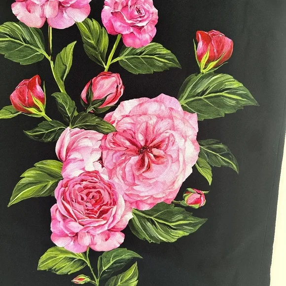 Dolce Gabbana Peony Dress IT 40 - Picture 3 of 6